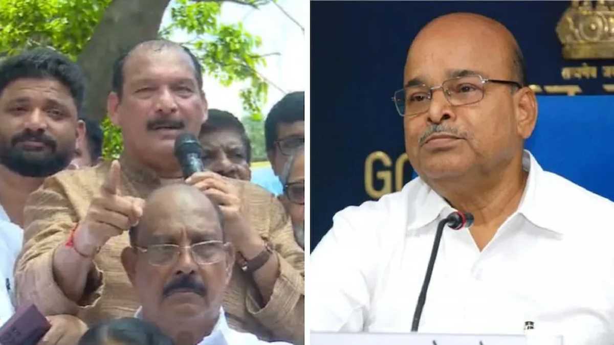 इवान डिसूजा का विवादित बयान- कर्नाटक के गवर्नर को भी शेख हसीना जैसे भागना पड़ेगा